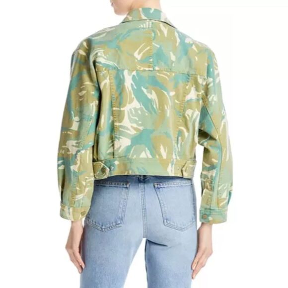 Mother The Fly Away Jacket In Tropical Camo - XS - Picture 2 of 12